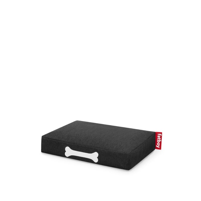 Fatboy Doggielounge Olefin Dog Bed | Made from olefin fabric | Sturdy & durable | Water- and dirt-repellent | Easy to clean | indoor & outdoor use | Filling (EPS) | Small | 60x78x14 cm - Thunder grey - Image 1